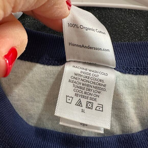 Hanna Andersson Pajamas Marvel Black Panther 100% Organic Cotton Size 150cm 12Y - Picture 6 of 7